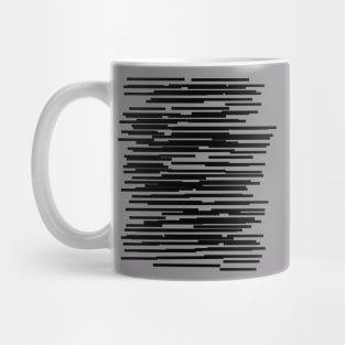 geometric interference lines Mug